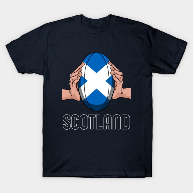 Scotland Rugby - Six Nations T-Shirt by Ashley-Bee